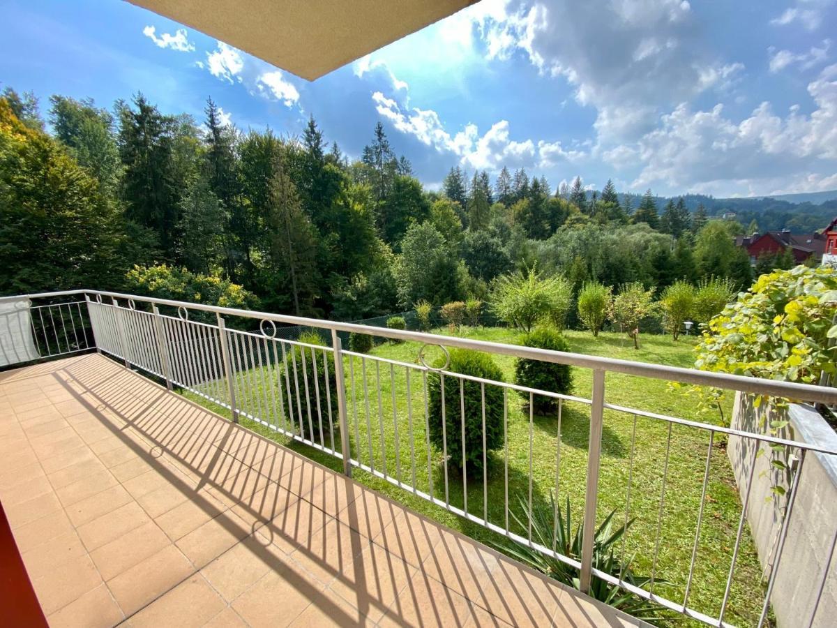 Na Bukowej, Apartament Widokowy Z Duzym Tarasem Wisła Exterior foto