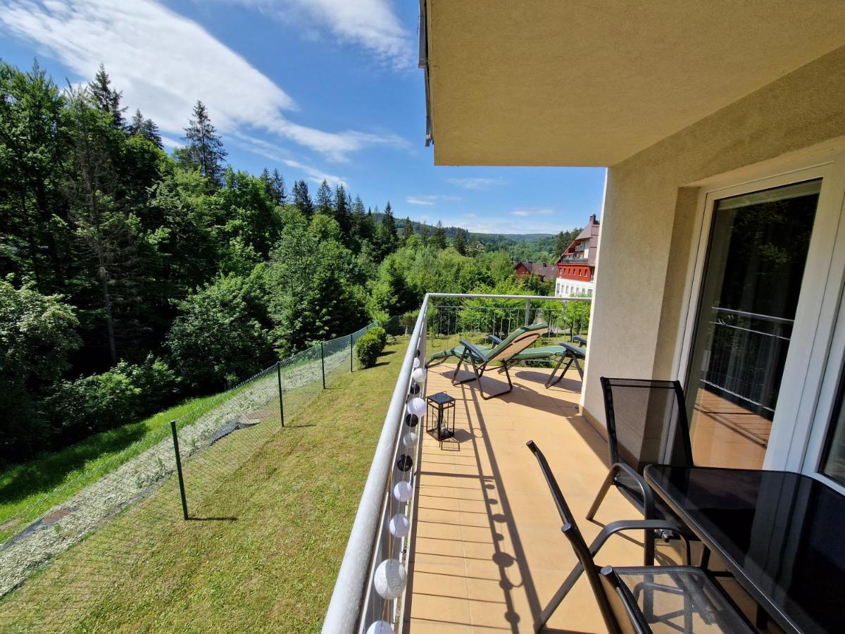 Na Bukowej, Apartament Widokowy Z Duzym Tarasem Wisła Exterior foto